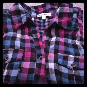 Cute Plaid Top